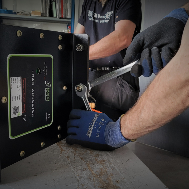 ANCC Levage, professionnel réparateur agréé d’antichutes de charge Kratos Safety en France