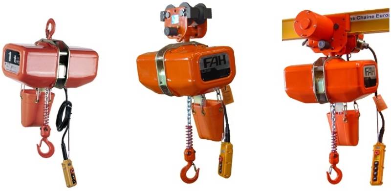 Vente de palans électriques ELEPHANT pour le levage, près de Rouen