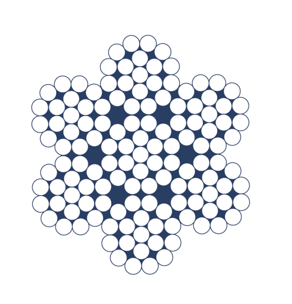 Câble acier galvanisé 7x19 ANCC LEVAGE