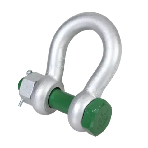 Manille lyre Green Pin® à axe boulonné BN