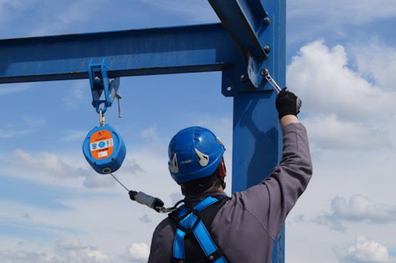 Protection antichute TRACTEL chez ANCC Levage à Lillebonne